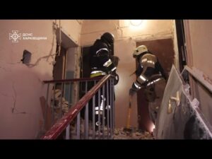 Харків: внаслідок російського  ракетного удару зруйновано  5-поверхівку