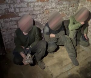 Прикордонники взяли в полон трьох росіян