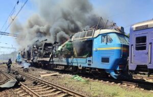 Росія атакувала пасажирський поїзд на Запоріжжі